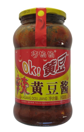 800克辣黃豆醬